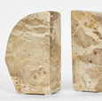 Bennet Marble Bookend Mocha