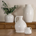 Raso Jug Tall White