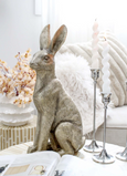 Sitting Hare Champagne Large