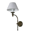 Soho Curved Sconce Base Bronze