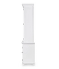 Sorrento Large Glass Door Hamptons Cabinet White