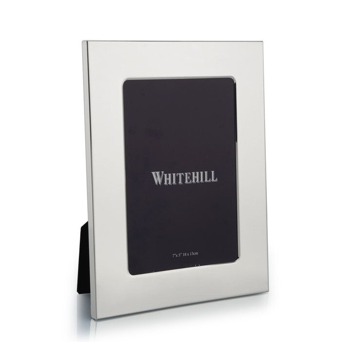 Silver Plated Plain Photo Frame 13cm x 18cm