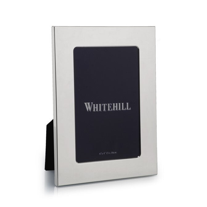 Silver Plated Plain Photo Frame 10cm x 15cm