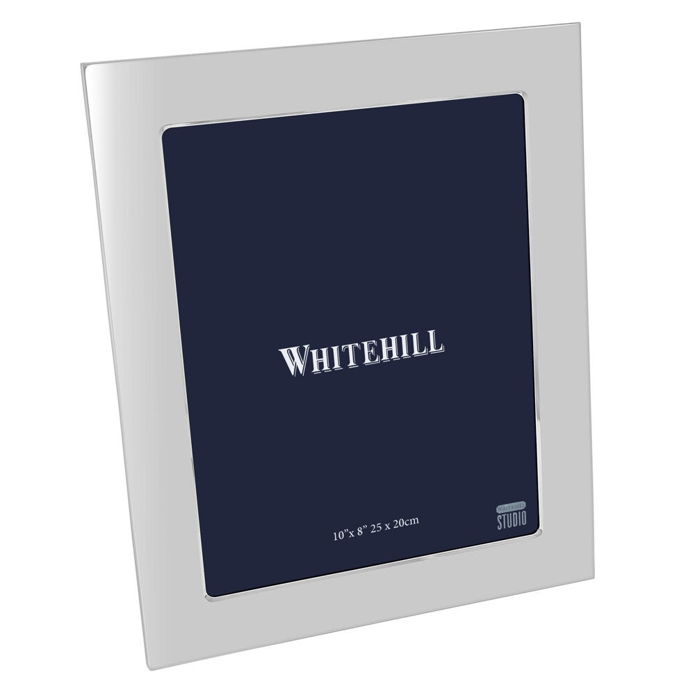 Silver Plated Plain Photo Frame 20cm x 25cm