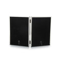 Silver Plated Beaded Double Photo Frame 13cm x 18cm