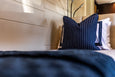 Denim Braid Navy Sham