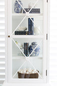 Single Door Cabinet White