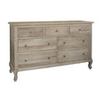 Adelaide Wide Dresser Whitewashed Oak