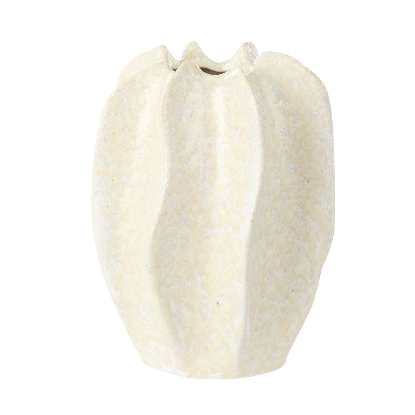 Albany Ceramic Vase White Medium