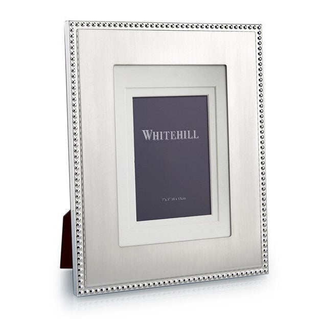 Silver Plated Alexandra Bead Frame 13cm x 18cm
