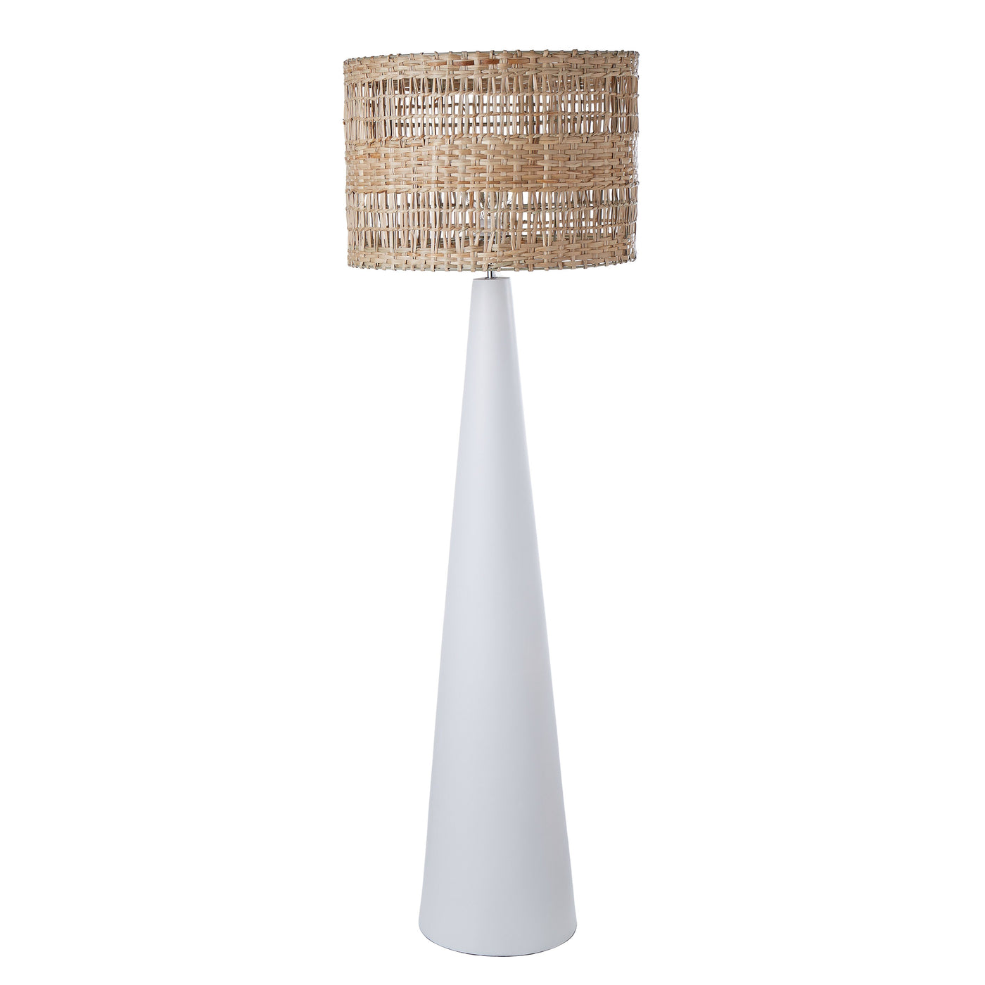 Woven Seagrass Floor Lamp