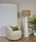 Woven Seagrass Floor Lamp