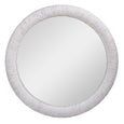 Rope Effect Wall Mirror White