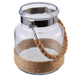 Aubrey Candleholder Medium Natural & Clear