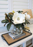 Magnolia Grandiflora in Garden Vase