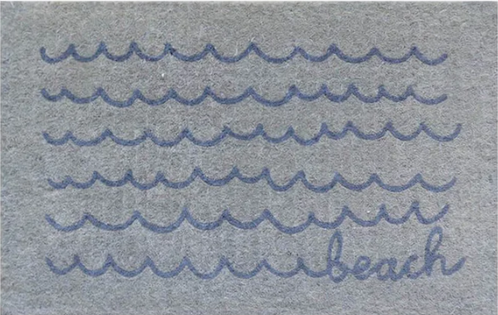 Beach Waves Doormat