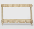 Belle Rattan Console