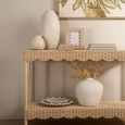 Belle Rattan Console