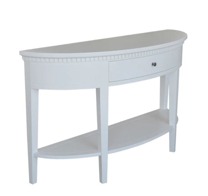 Beresford Curved Console White