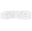 Birkshire Slip Cover Modular Sofa - White Linen Option 2