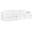 Birkshire Slip Cover Modular Sofa - White Linen Option 3
