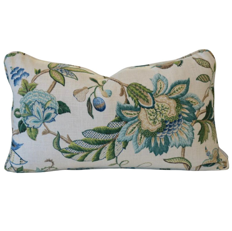 Blue Sapphire Lumbar Cushion