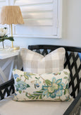Blue Sapphire Lumbar Cushion