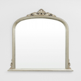 Bridgehampton Domed Mirror Silver