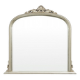 Bridgehampton Domed Mirror Silver