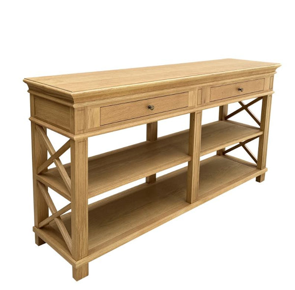 Bridgehampton Console Natural Oak