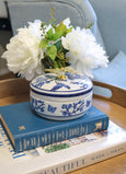Butterfly Trinket Box Round