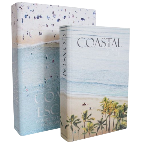 Book Box S/2 Coastal Surf