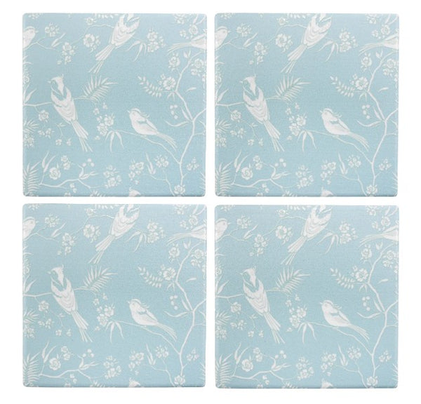 Coasters Set/4 Belle Birds