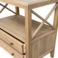 Daphne Side Table Weathered Oak