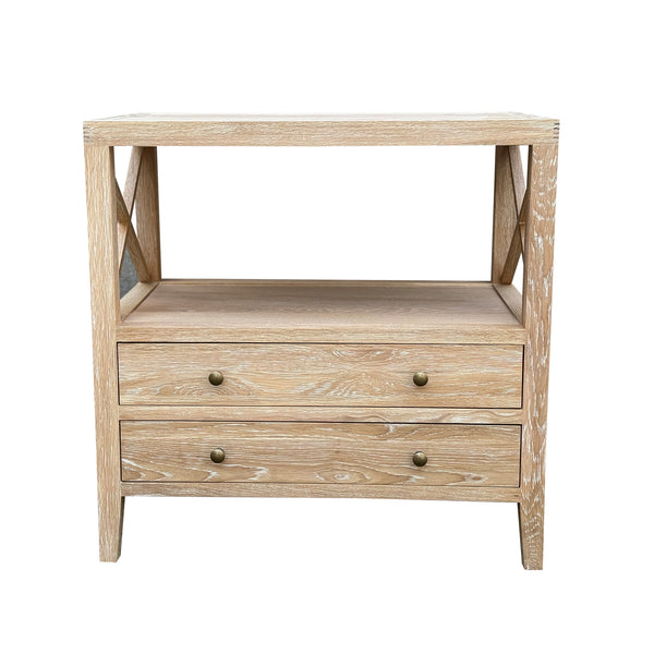 Daphne Side Table Whitewashed Oak