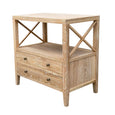 Daphne Side Table Whitewashed Oak