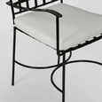 Davenport Iron Outdoor Carver Armchair