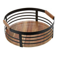 Rotating Storage Basket Black