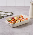 Darley Stoneware Bakeware 3pcs Set Cream Speckle