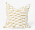 Devon Dots Mustard Medium Cushion 50cm
