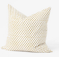 Devon Dots Mustard Medium Cushion 50cm