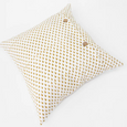 Devon Dots Mustard Medium Cushion 50cm