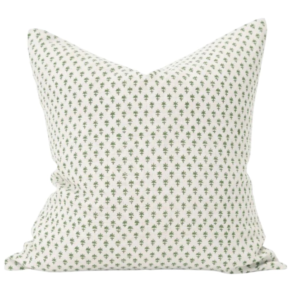 Devon Dots Grey Green Medium Cushion 50cm