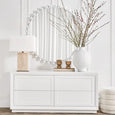 Dominique Travertine Table Lamp