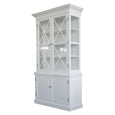 Double Door Sideboard & Hutch White