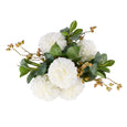 Chrysanthemum Berry in Classic Bowl White