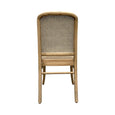 Ellison Rattan Dining Chair Weathered Oak