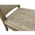 Ellison Rattan Dining Chair Weathered Oak
