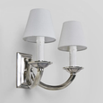 Elysee Wall Light Base Antique Silver
