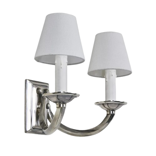 Elysee Wall Light Base Antique Silver